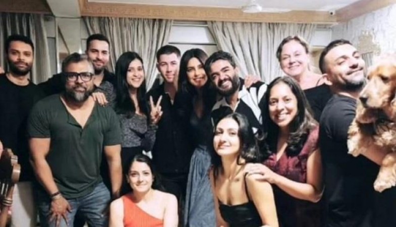 Priyanka Chopra and Nick Jonas Arrive in Mumbai for Anant Ambani and Radhika Merchant's Wedding