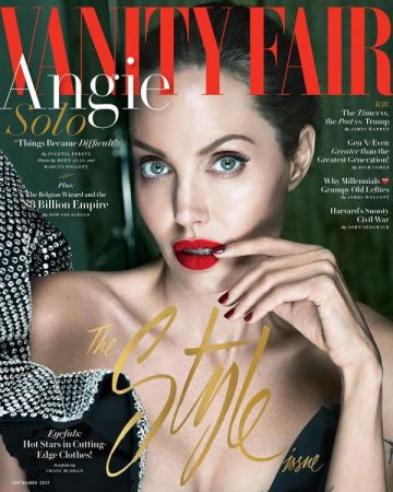 Angelina Jolie shots for Vanity Fair and talks about her separation with Brad Pitt