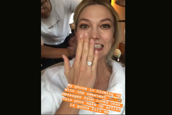 Karlie confirms engagement to Joshua
