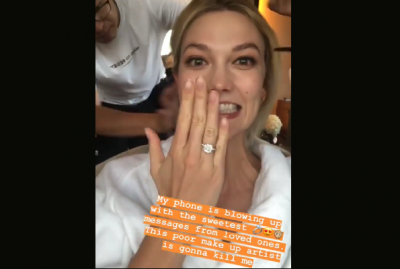 Karlie confirms engagement to Joshua
