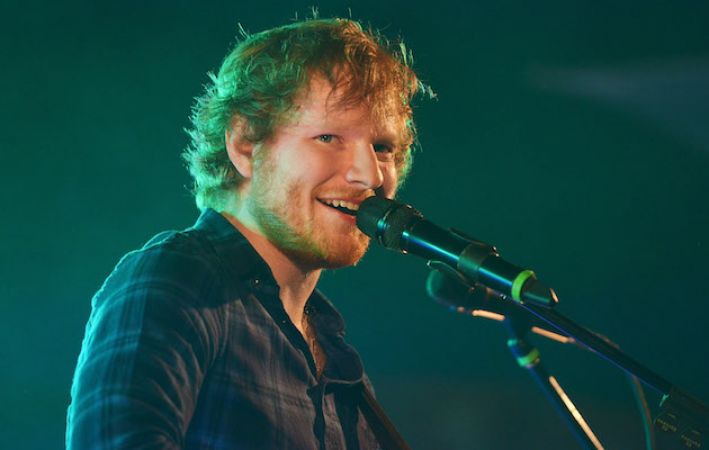 Ed Sheeran while live performing forgot the lyrics of song