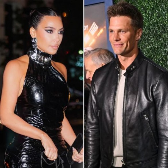 Tom Brady revealed that he and kim kardashian are just platonic pals