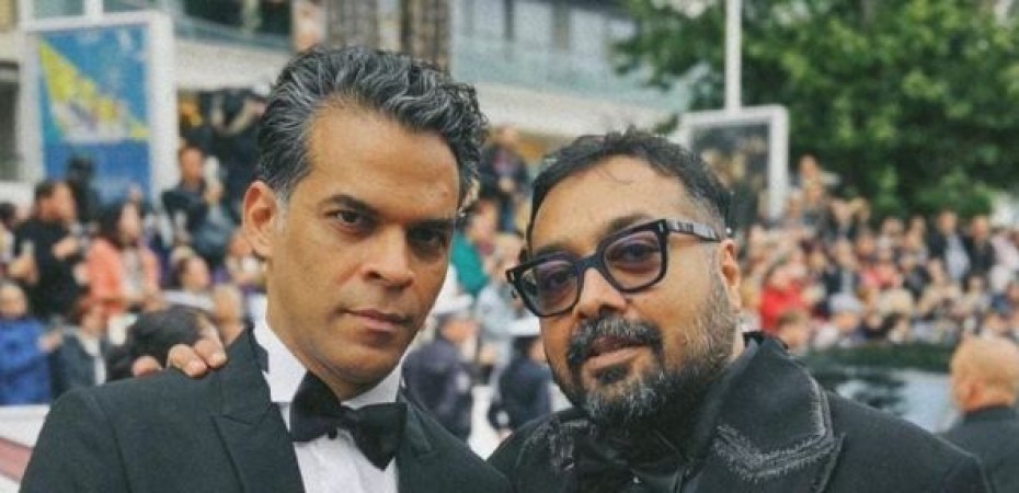 Vikramaditya Motwane and Anurag Kashyap attend premiere of Martin Scorsese's movie 