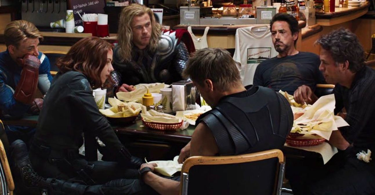 Avengers Endgame star Mark Ruffalo aka Hulk shares Dinner moments of the team