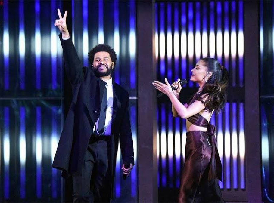 iHeartRadio Music Awards 2021: Ariana Grande flaunts diamond ring in FIRST appearance since marriage