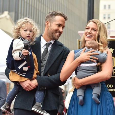 Ryan Reynolds talks about feeling blessed with three adorable baby girls