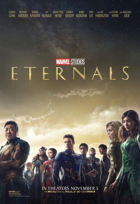 Eternals poster for Harry Styles' Eros has been released by Marvel Studios; see it here