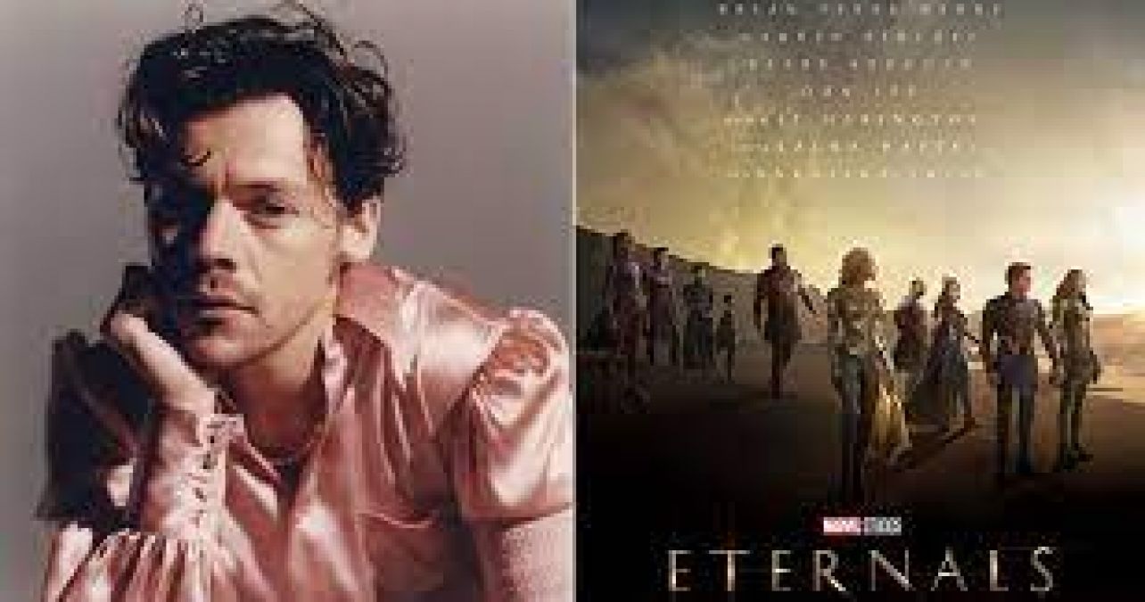 Eternals poster for Harry Styles' Eros has been released by Marvel Studios; see it here