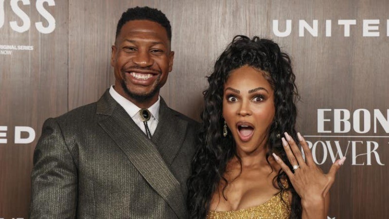 Jonathan Majors and Meagan Good Announce Engagement at EBONY Power 100 Gala