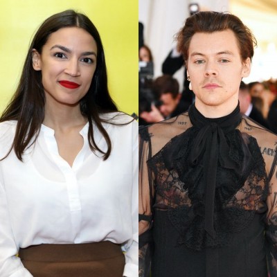 Alexandria Ocasio Cortez praises Harry Styles recent photoshoot for exploring gender roles