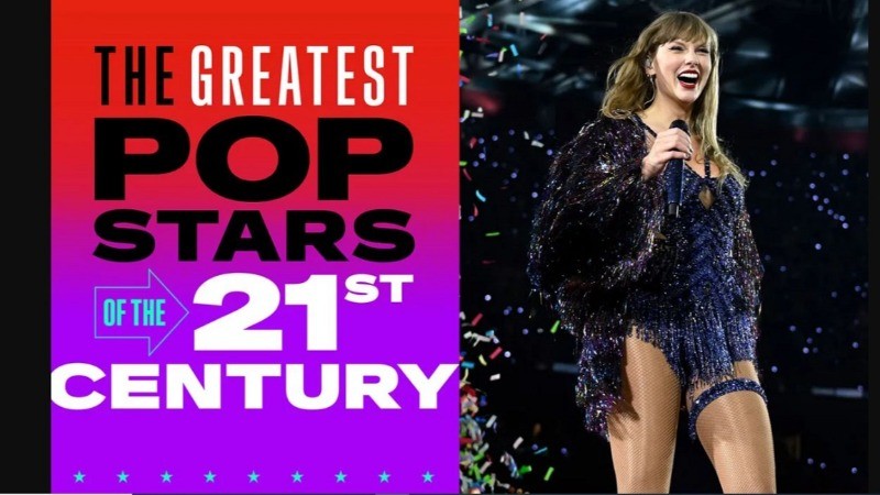 Taylor Swift Ranked No. 2 Among Greatest Pop Stars of the 21st Century by Billboard