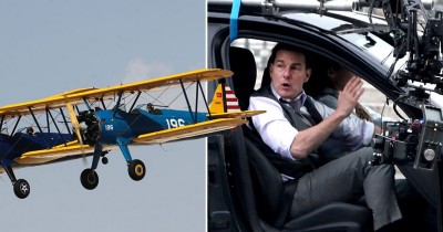 In 'Mission: Impossible 8', Tom Cruise learning to fly a World War II plane