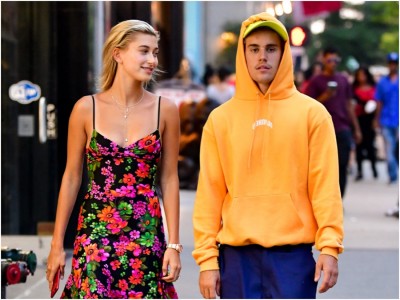 Justin Bieber and Hailey Baldwin share pictures from their Pizza night!