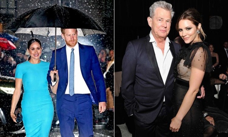 The Royal couple enjoys a dinner date with Katherine and David Foster