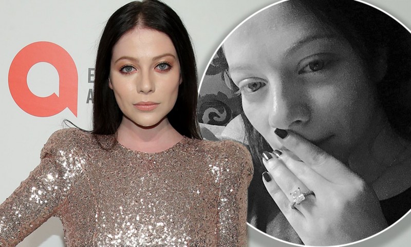 Did Michelle Trachtenberg get engaged?