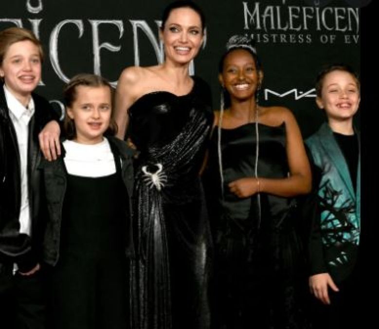 The hilarious reactions of Angelina Jolie's children to her Eternals costume, Here what she says