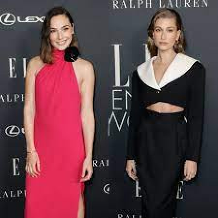 Gal Gadot, Hailey Bieber and more pose for pictures at Elle's Women in Hollywood 2021