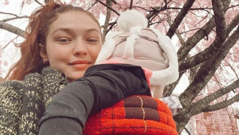 Gigi Hadid can not stop gushing about her and Zayn Malik's daughter calls her 'Khai Genius'