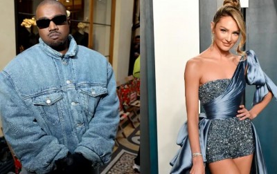 Kanye West 'connected over fashion and creativity' with Candice Swanepoel