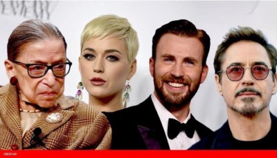 These leading Hollywood celebrities including PeeCee paid tribute to Late Justice Ginsburg