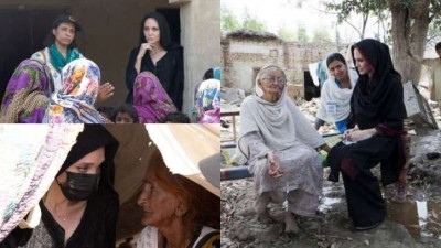 Angelina Jolie travels to Pakistan amid deadly flood to support victims