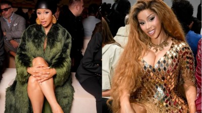 Cardi B Shines at Paris Fashion Week, Just Weeks After Welcoming Her Third Child