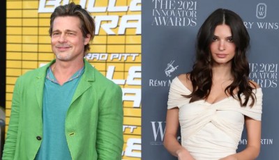Despite dating rumours, Brad Pitt and Emily Ratajkowski say they are 