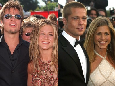 Ex-couple Jennifer Aniston and Brad Pitt to collaborate for a flick?