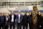 Star Wars' set visited by Prince William & Harry