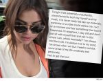 Pop star Gomez's emotional message on Instagram !