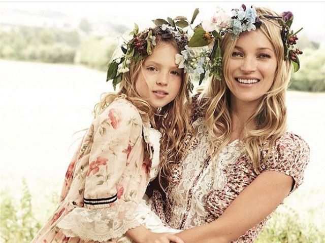 Mother love, Kate Moss keeps clothes for daughter