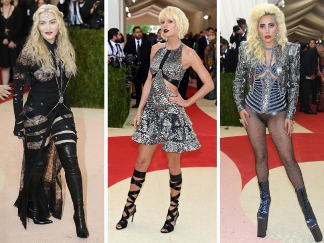 Met Gala 2016 red carpet, with technology theme