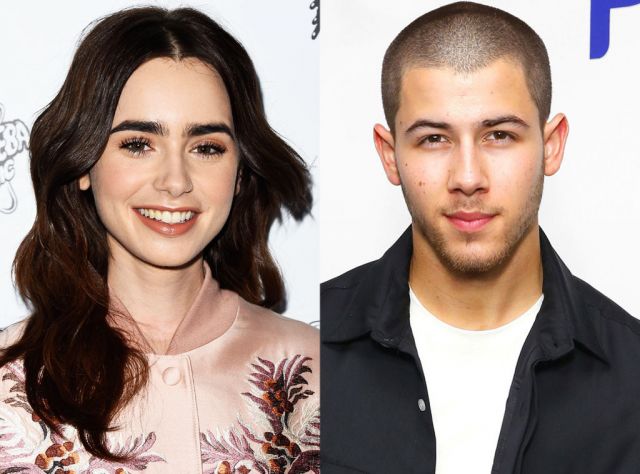Nick Jonas accepted dating Lily Collins and said she is amazing