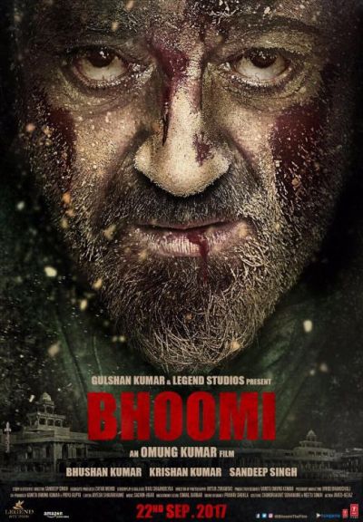 Another poster of Bhoomi with deadly look of Sanjay Dutt is out