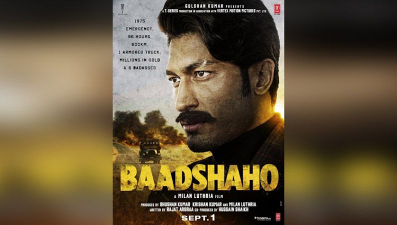 The new poster of Baadshaho shares the unrecognizable Vidyut Jammwal