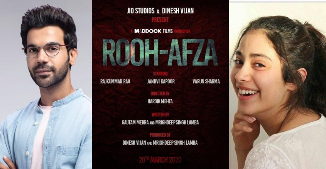 Rajkumar-Janhavi start shooting 'RoohiAfza'!