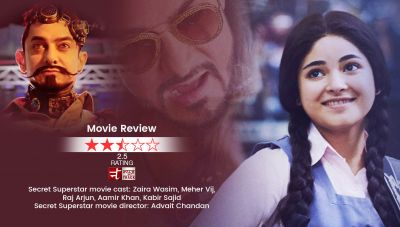 Secret Superstar Movie Review: Zaira Wasim is a spark, Aamir Khan embark upon Shakti Kumaarr with hilarity