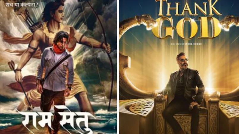 Box office: Ram Setu and Thank God saw a major drop at Box office