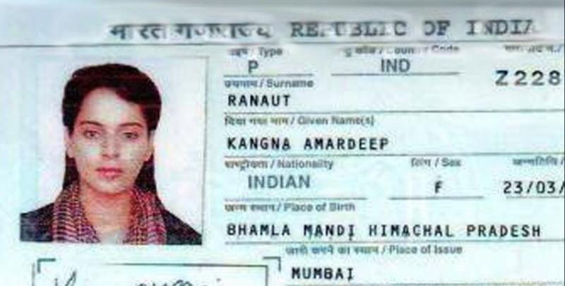 Bollywood celebrities look quite different on their Passport Pictures