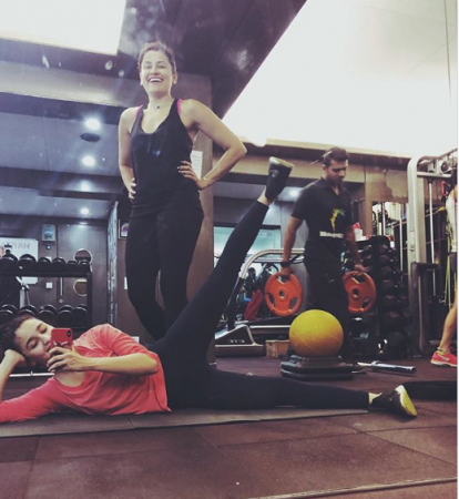 Alia Bhatt's workout photo will give you fitness goals