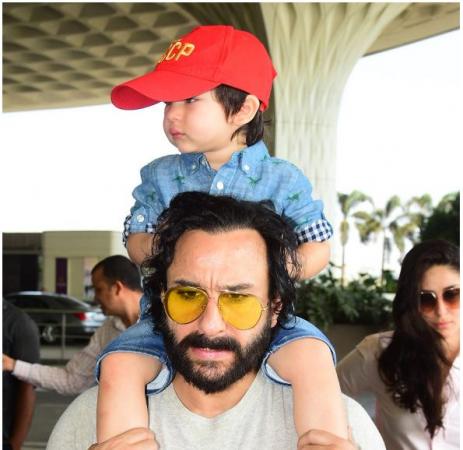 Taimur Ali Khan’s spotted in special summer look…missing his smile…Have a look inside