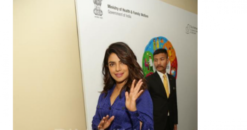 Photo! Priyanka Chopra attends a UNICEF Forum in Delhi