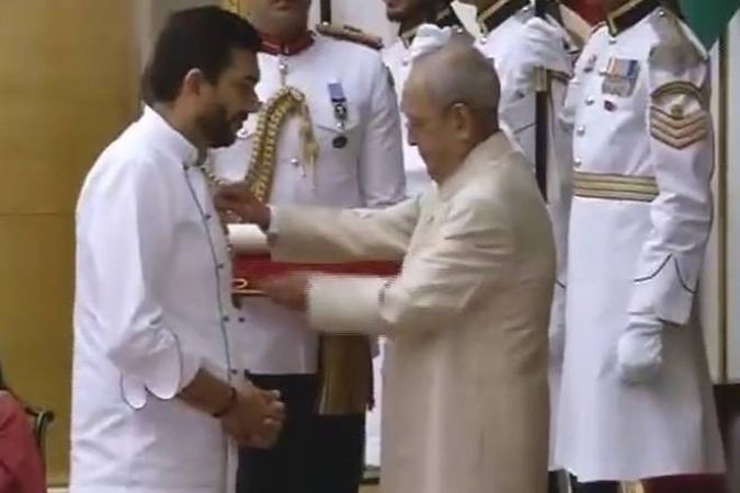 Chef Sanjeev Kapoor awarded Padma Shri