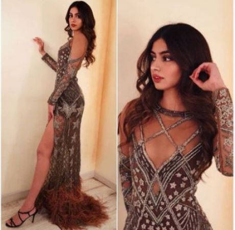 Picture! Khushi Kapoor captivates eyes in a leggy display