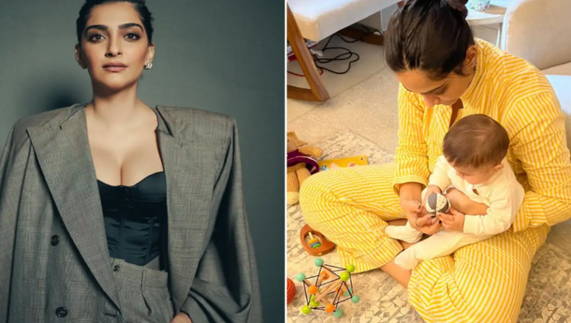 Sonam Kapoor says she isn’t pushing herself to get back to pre-pregnancy body