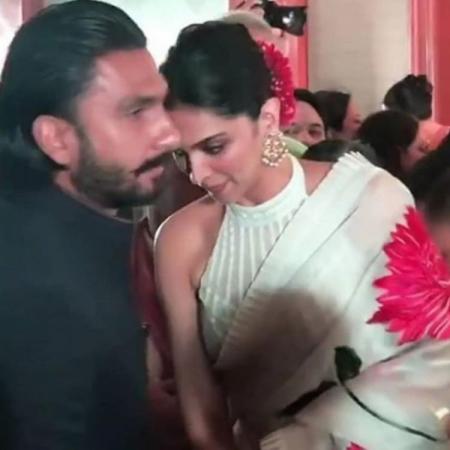 Deepika Padukone and Ranveer Singh look stunning in a wedding