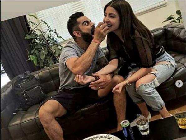 Virat Kohli trying to keep her girls happy in all her way visible in this video…Watch