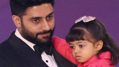 Aaradhya wrote a special note to daddy Abhishek Bachchan
