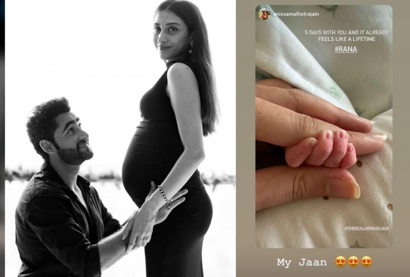 Anissa Kapoor and Armaan Jain reveal the name of  their newly born