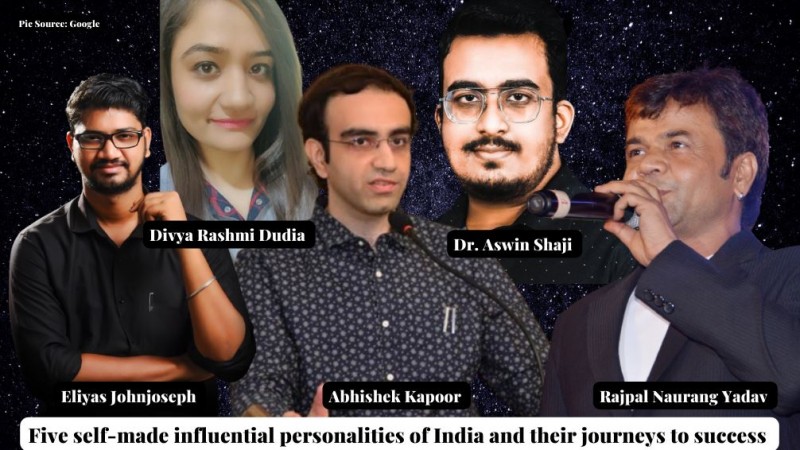 Five Self-made Influential Personalities of India and Their Journeys To Success